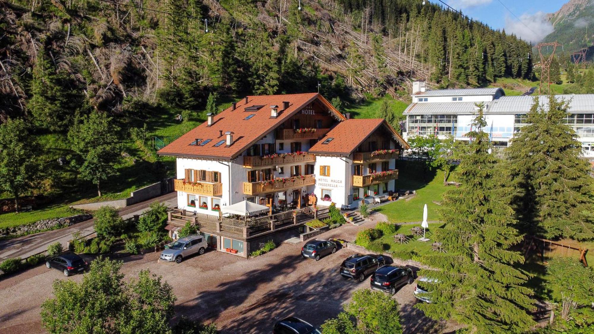 Hotel Malga Passerella Moena Exteriér fotografie